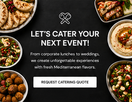Let's cater your next event banner
