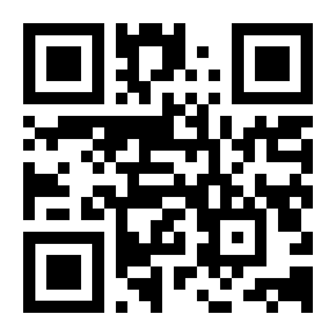 QR code for twist&taste contact and directions