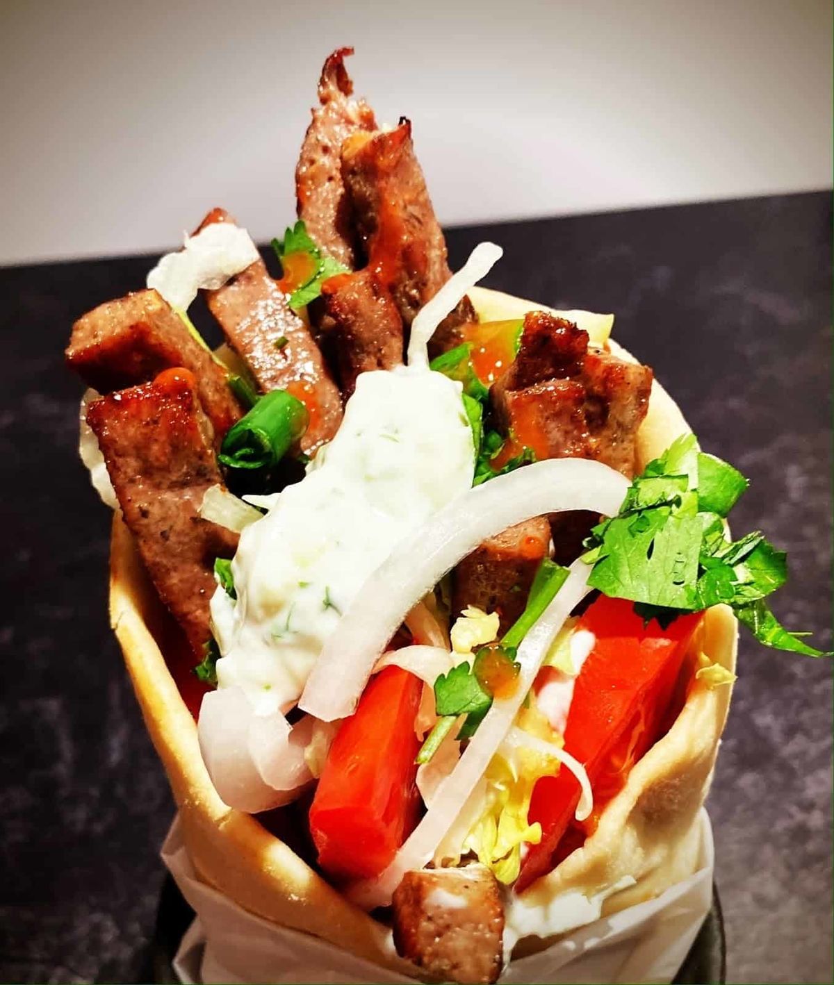 Lamb & Beef Gyro Wrap