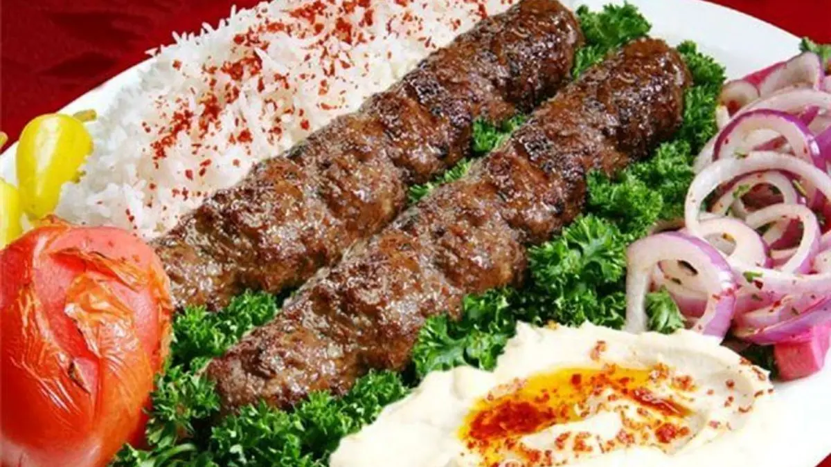 Lule Kebab Plate